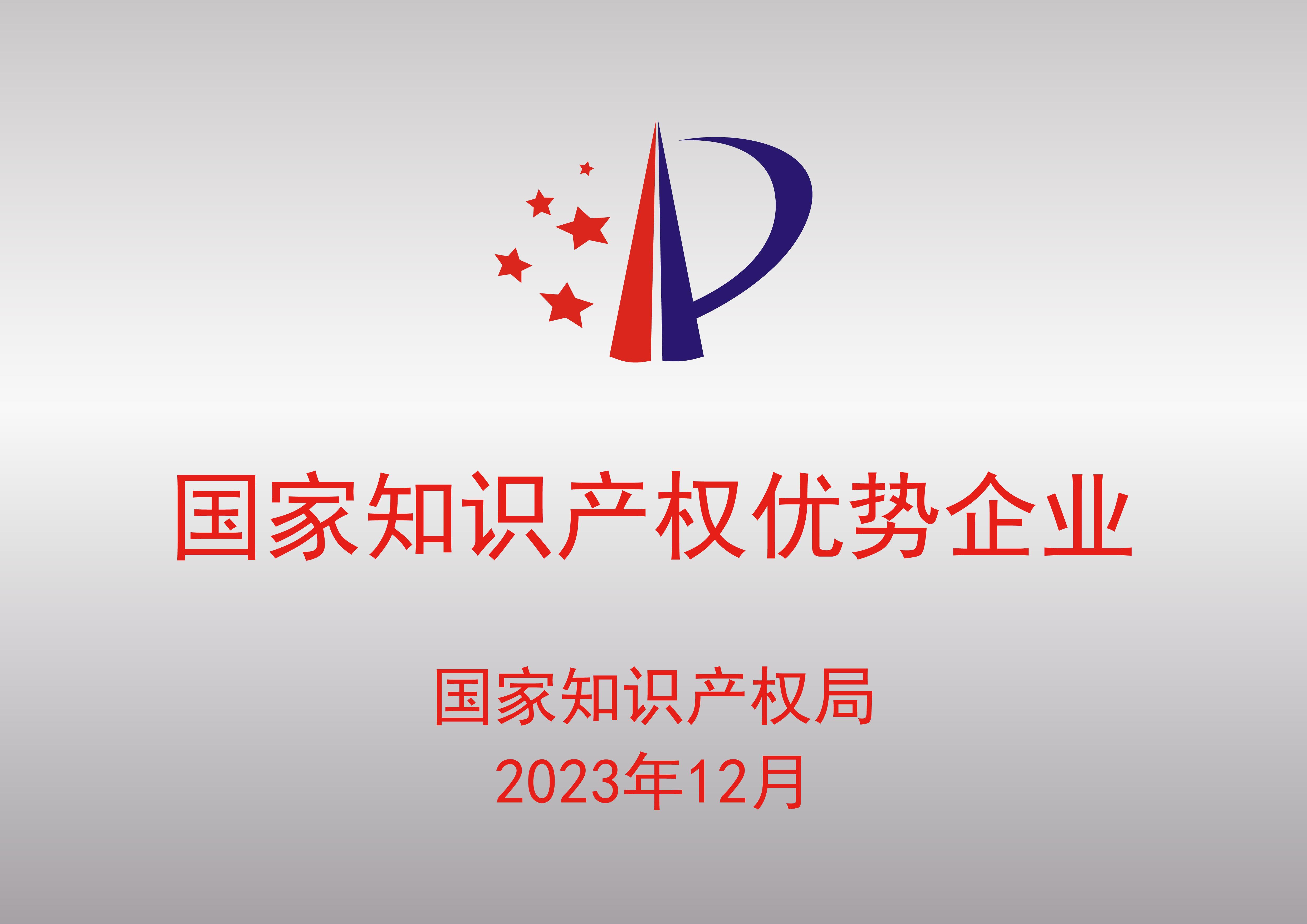 國家知識產(chǎn)權(quán)優(yōu)勢企業(yè)